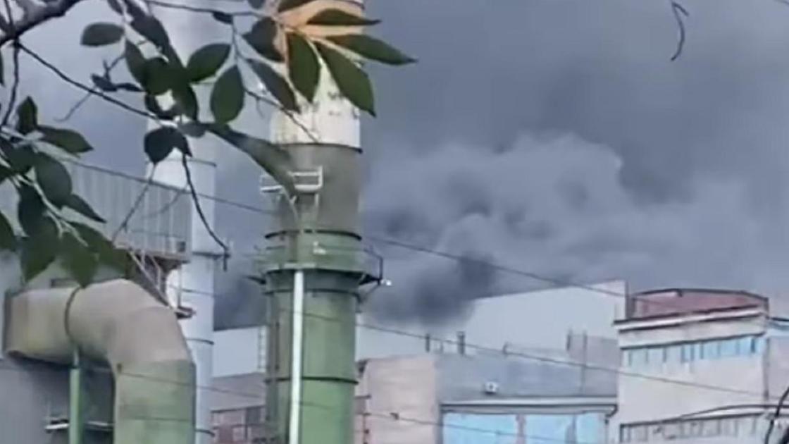 Пожар на Аксуском заводе ферросплавов
