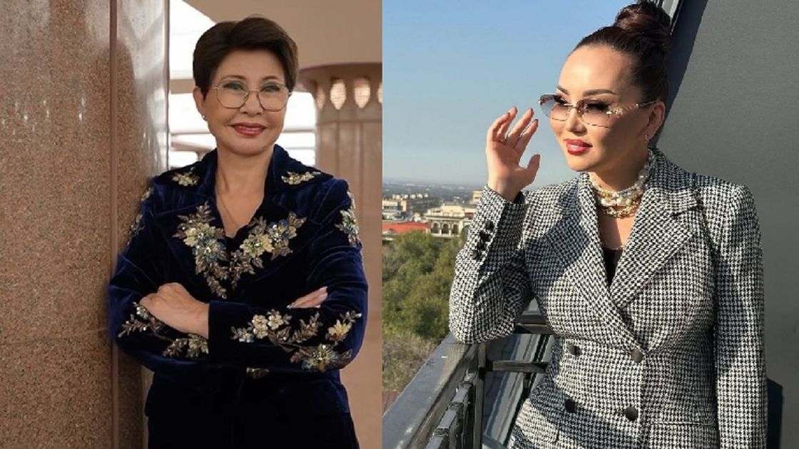 Роза Рымбаева и Баян Алагузова