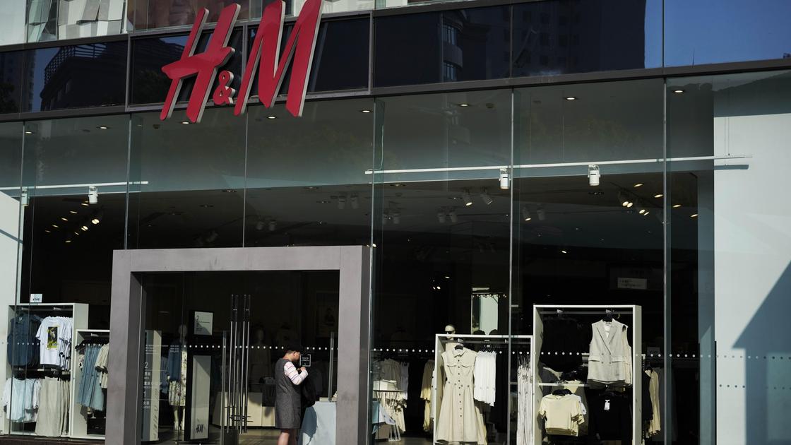 H&M магазин в Китае