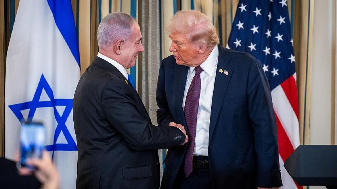 Дональд Трамп и Биньямин Нетаньяху