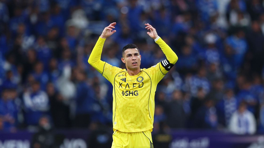 Португальский футболист Криштиану Роналду