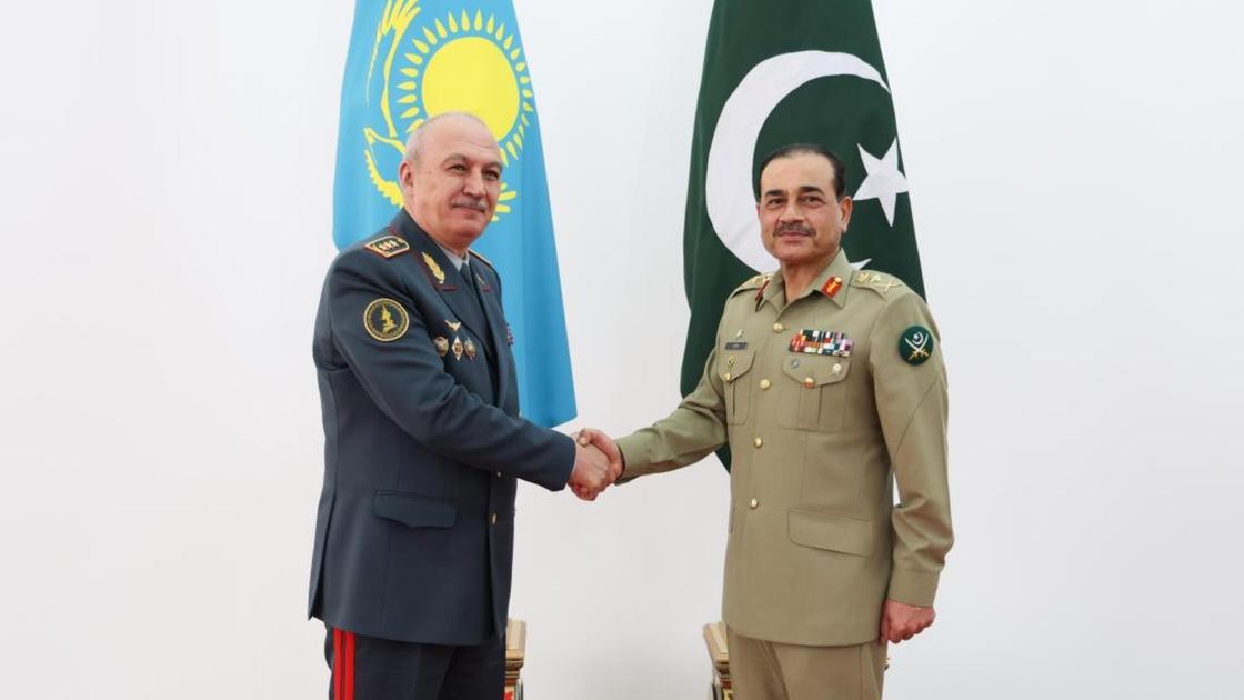 Руслан Жаксылыков и Сайед Асим Мунир