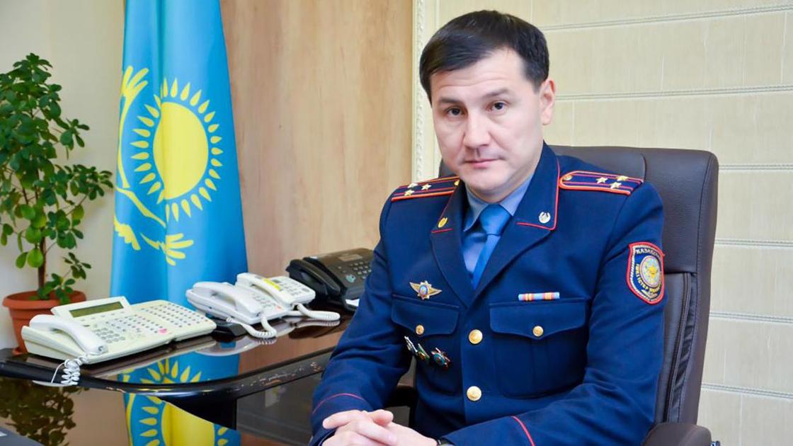 Врио главы ДП Улытауской области Кайыркен Алиев
