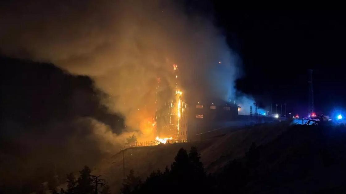 Түркиядағы өрт