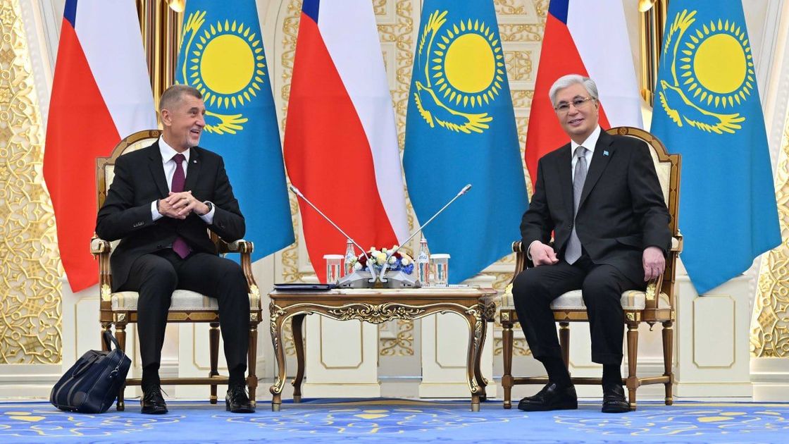 Касым-Жомарт Токаев и Андрей Бабиш