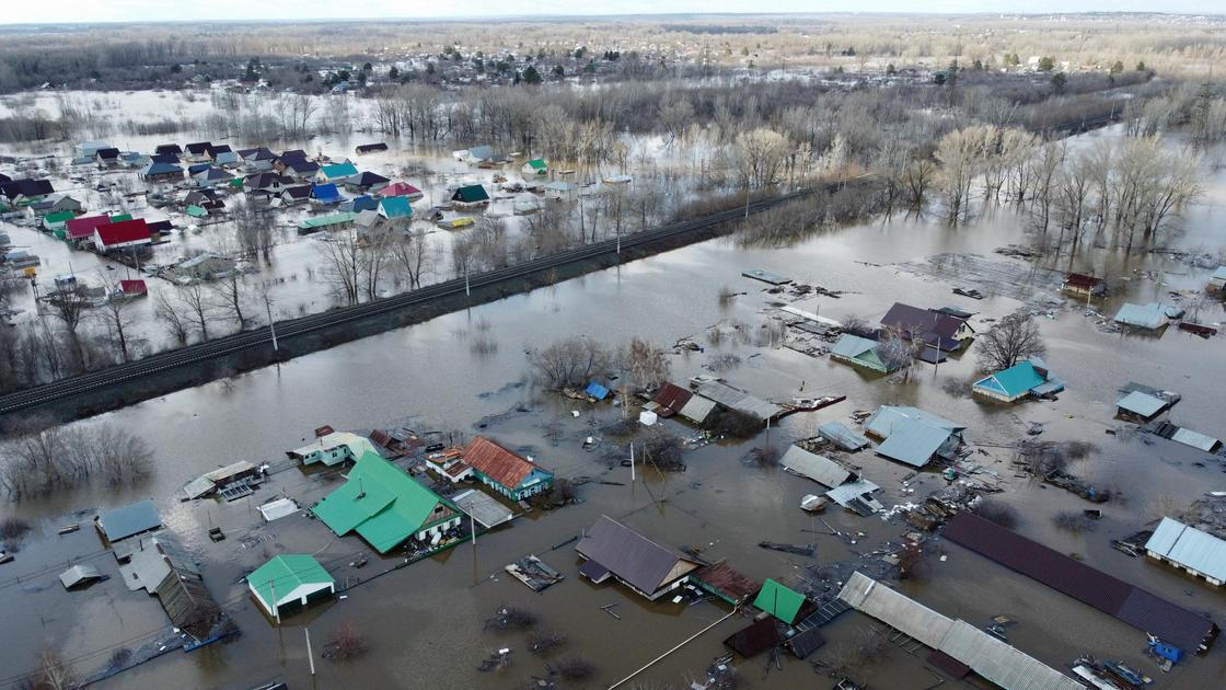 Наводнение в Оренбурге