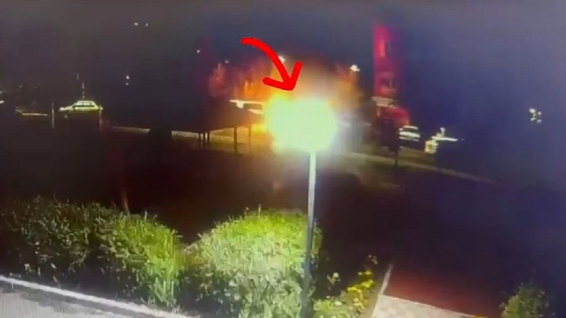 Поджог авто в Павлодаре