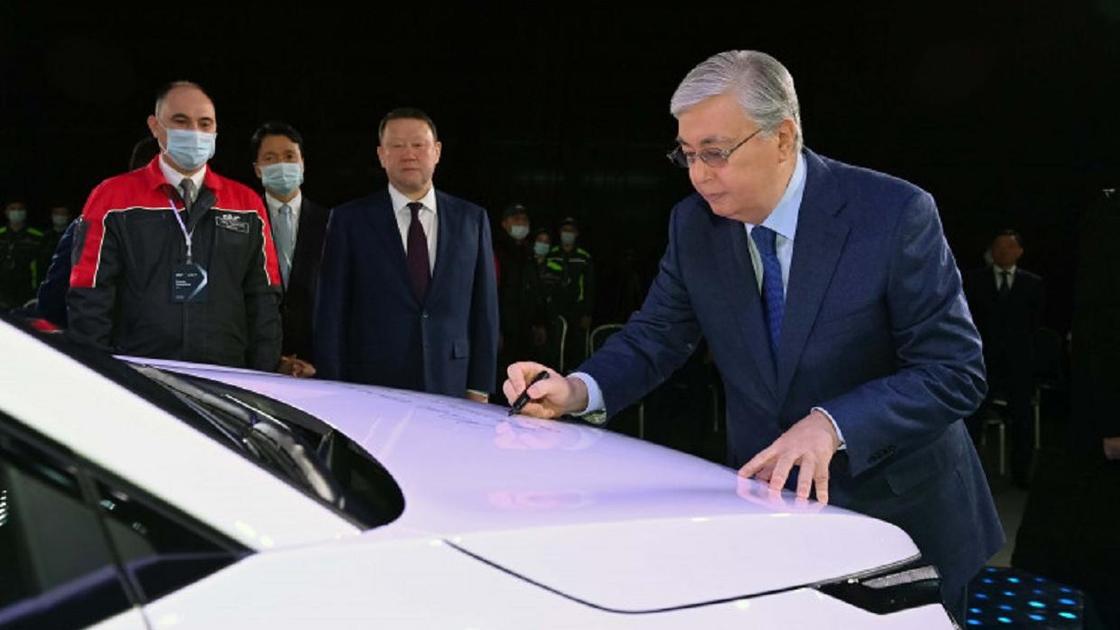 Какие автомобили произведены в казахстане в 2022 году