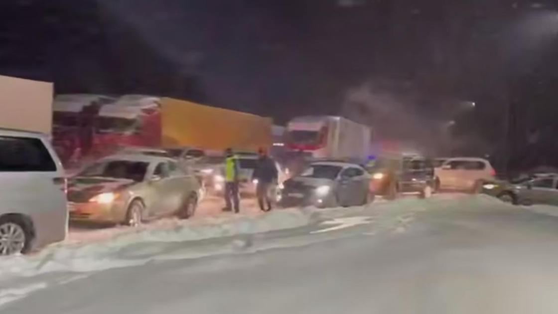 Пробка в Аягозе