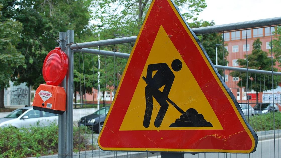 Жол жөндеу жұмыстары жүргізіліп жатқан аумақ