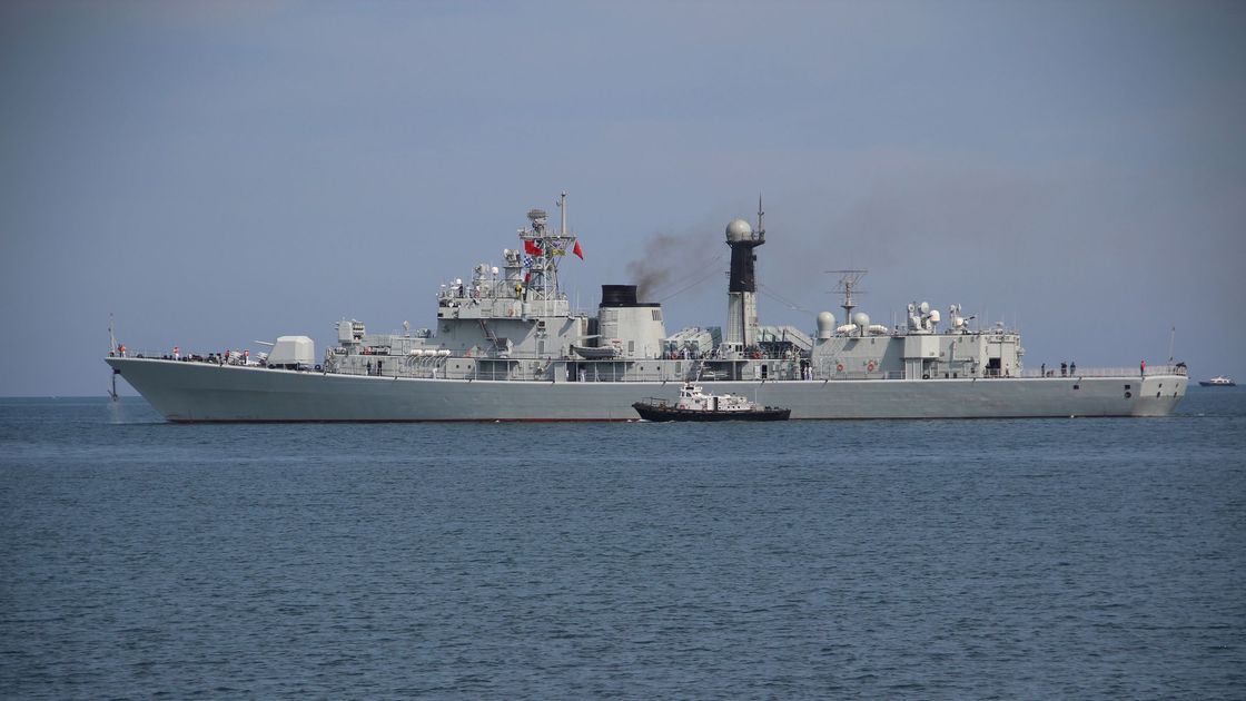 Военный корабль КНР