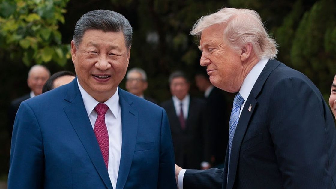 Дональд Трамп и Си Цзиньпин