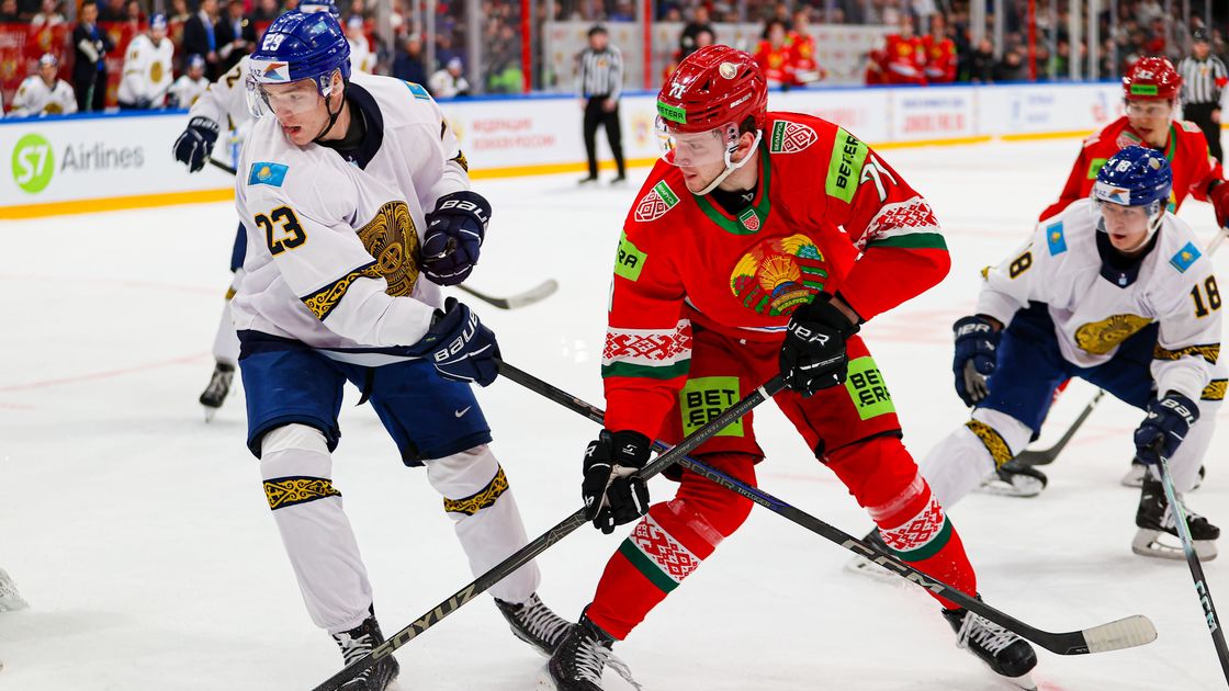 Матч "Казахстан" - "Беларусь"