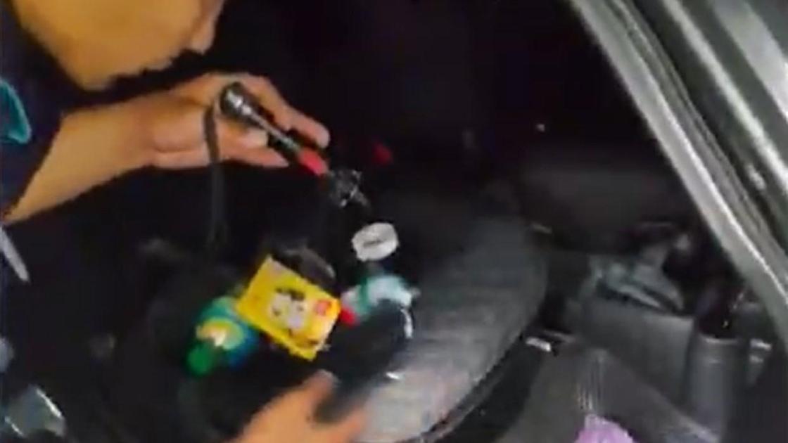 Наркотики в авто в Костанае