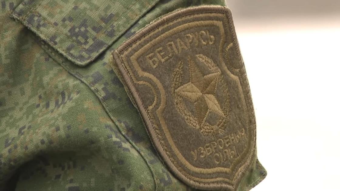 Значок на военной форме Беларуси