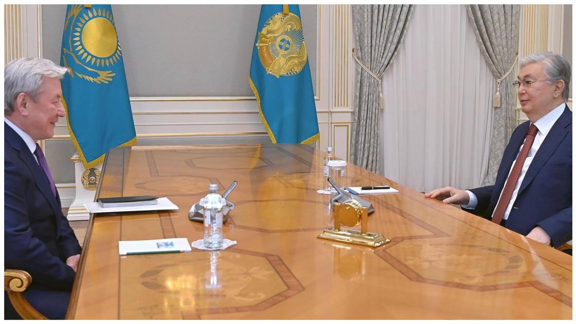 Тоқаев пен Құлекеев Тоқаев пен Құлекеев