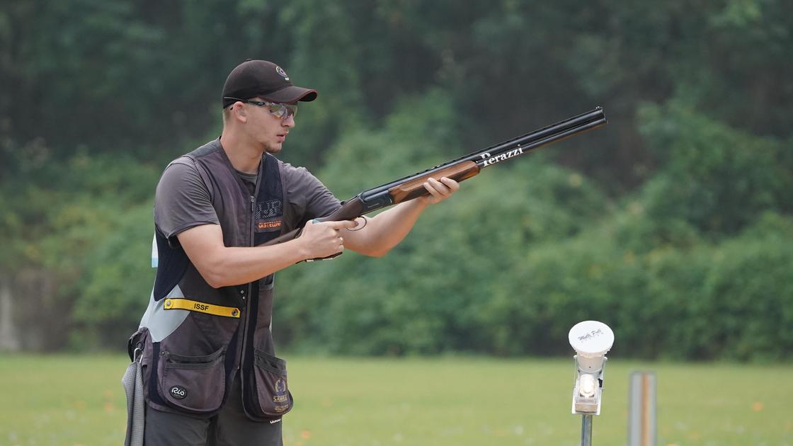 Казахстанский стрелок Эдуард Ещенко