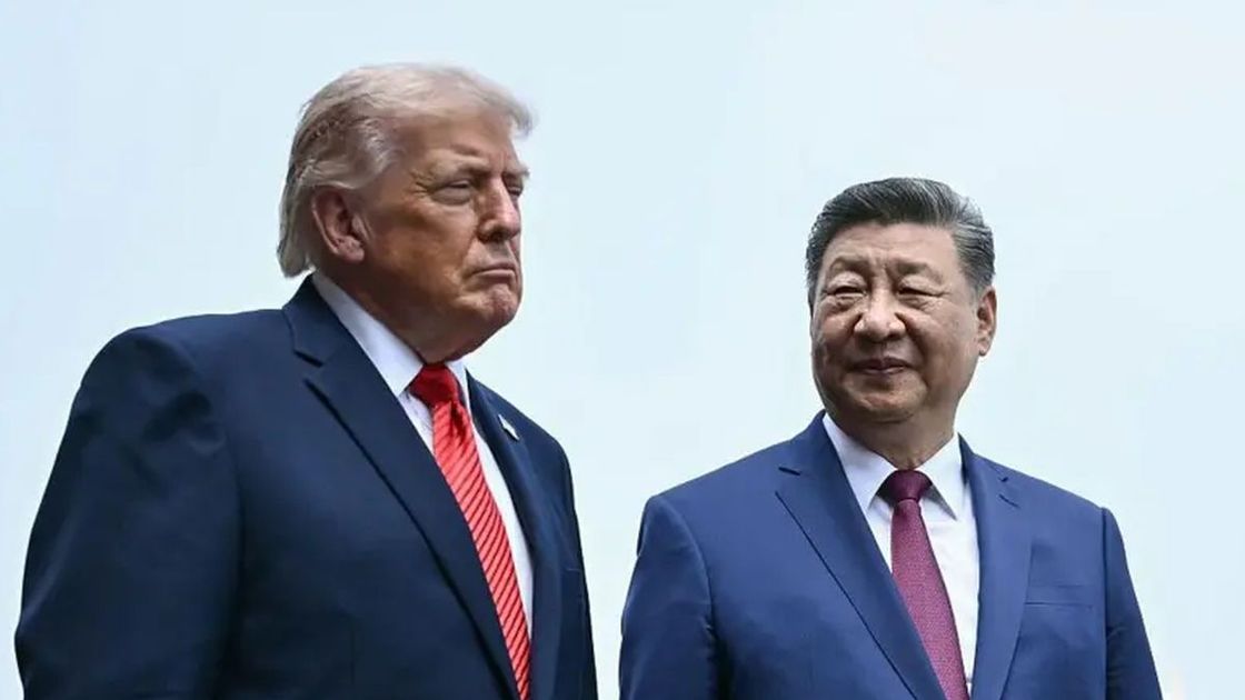 Дональд Трамп и Си Цзиньпин