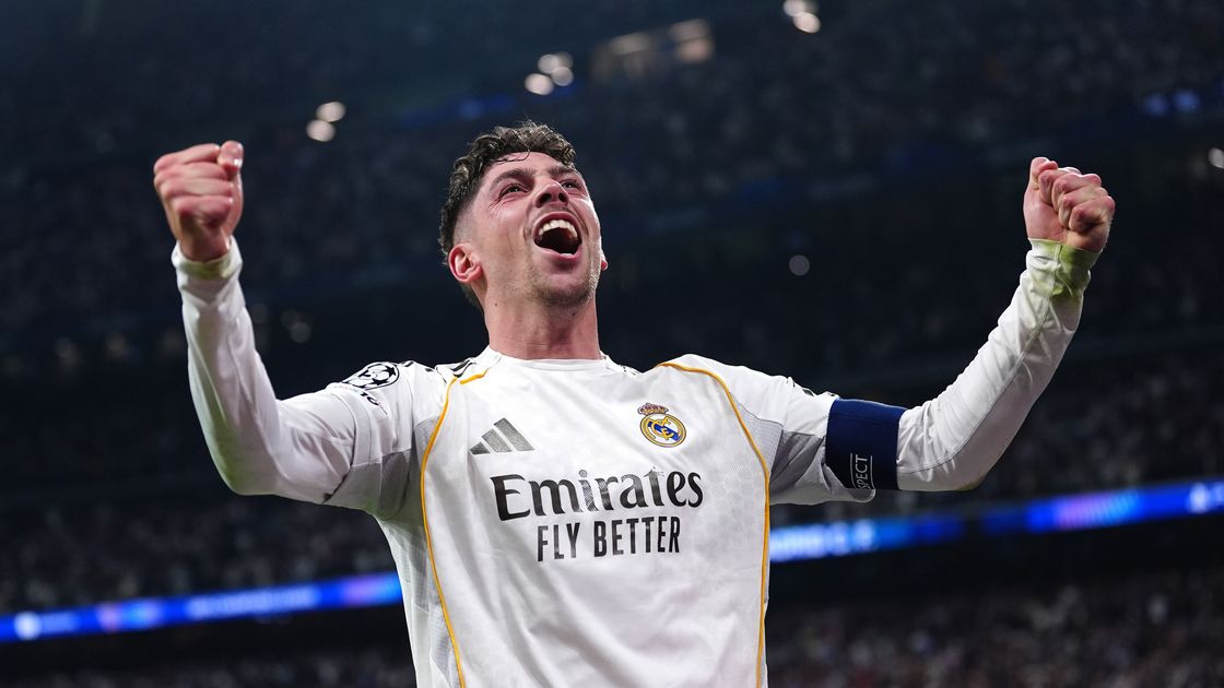 Уругвайский футболист Федерико Вальверде