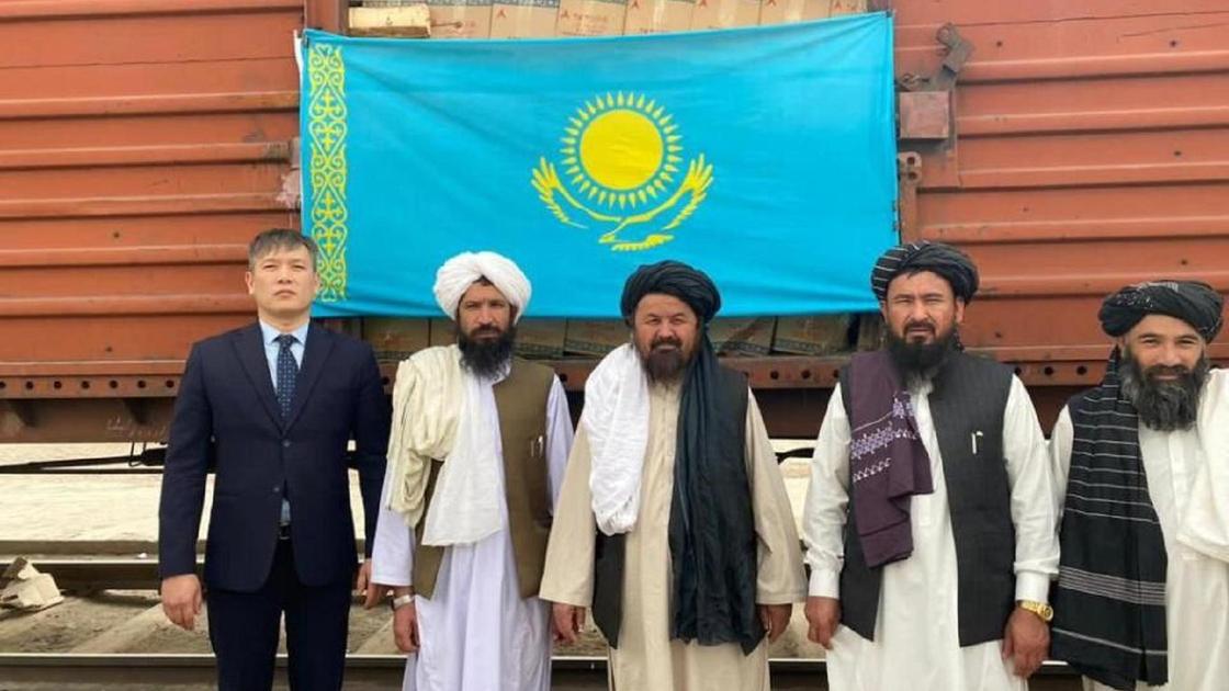 Ауғанстанға келген қазақстандық гуманитарлық көмек Ауғанстанға келген қазақстандық гуманитарлық көмек