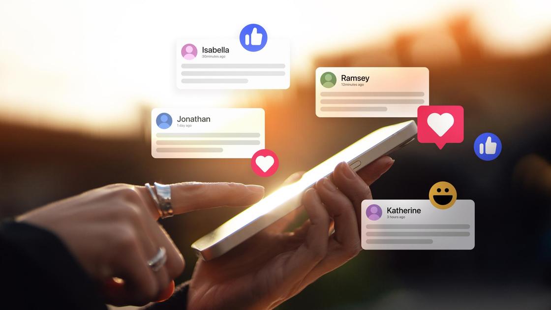 Лайки в соцсетях