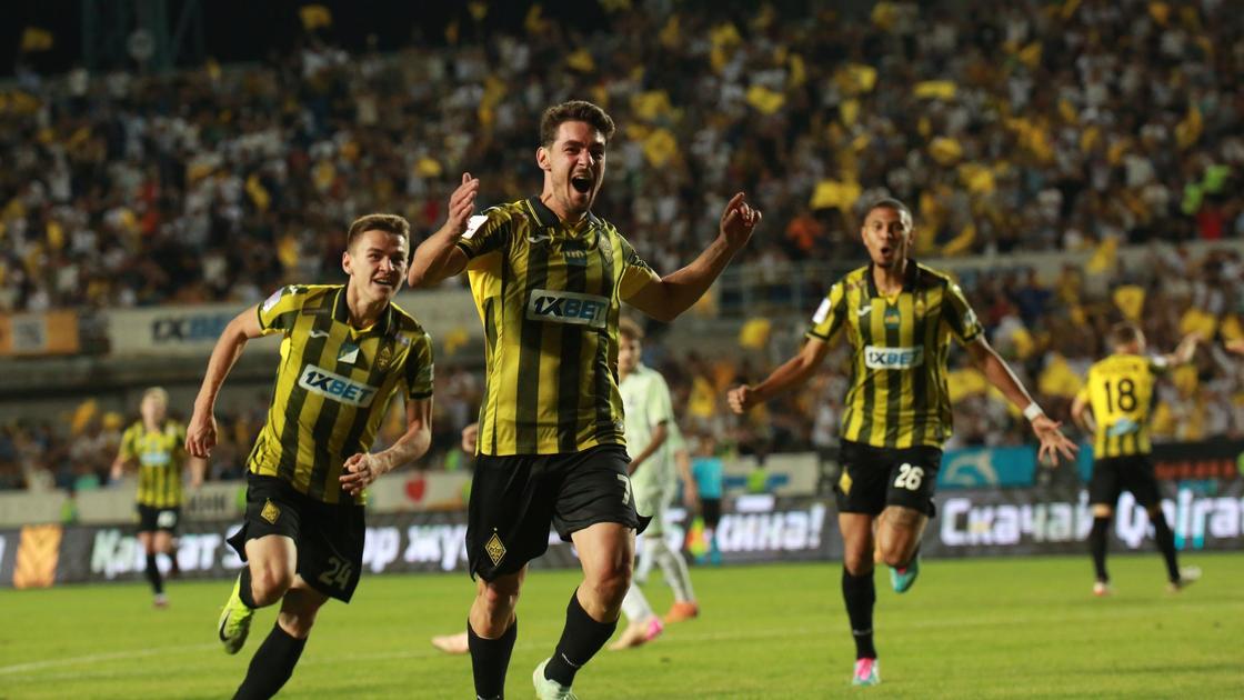 Футболисты "Кайрата" в ЛЧ 2025/26