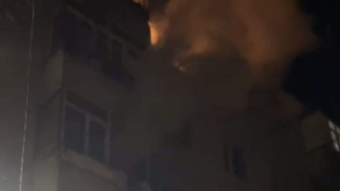 Пожар в доме