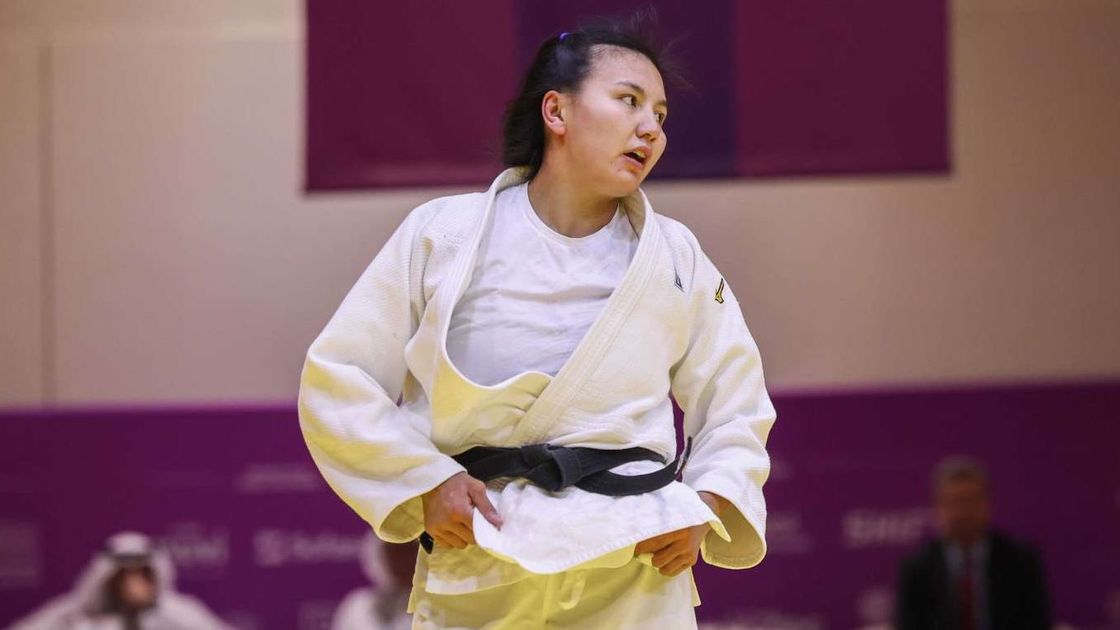 Казахстанская дзюдоистка Аруна Жангельдина
