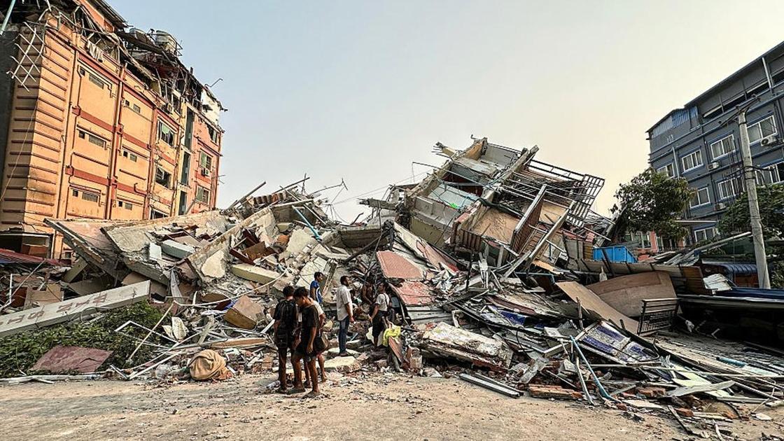 Землетрясение в Мьянме