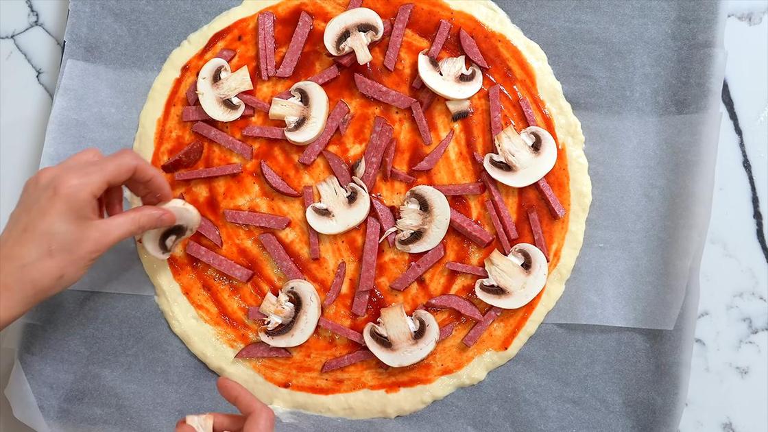 Пицца на дрожжевом тесте - рецепт приготовления с фото от пиццерии Cipollino Pizza