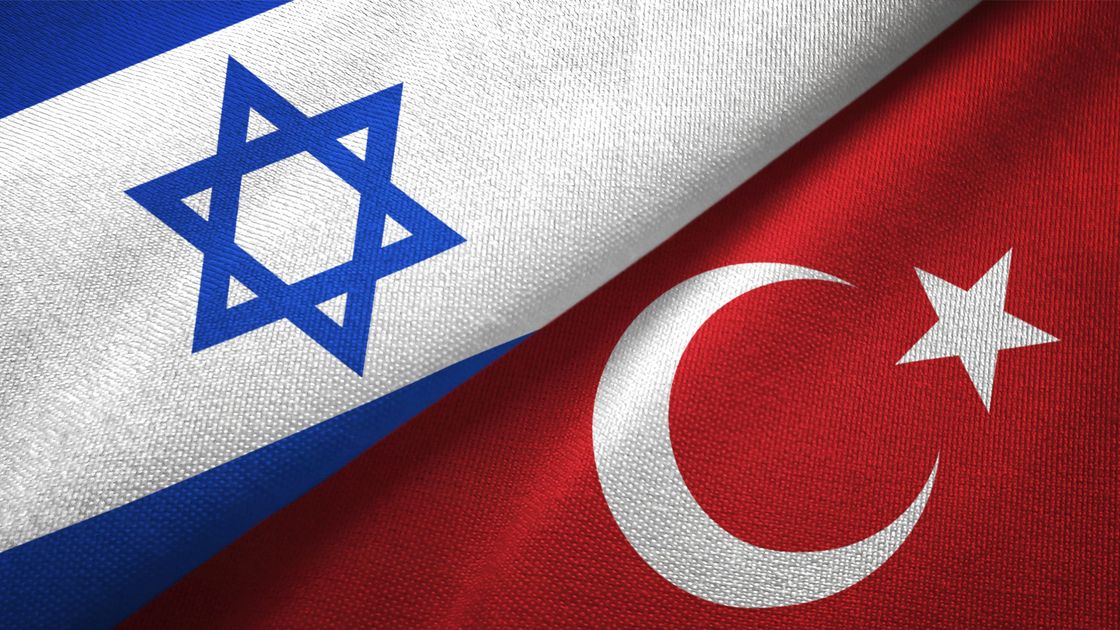 Флаги Израиля и Турции