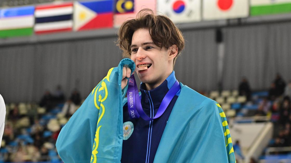 Казахстанский фигурист Михаил Шайдоров