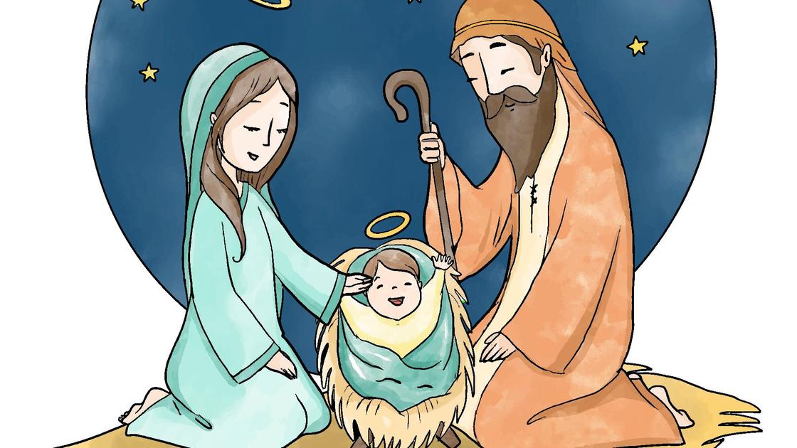 Иллюстрация «Рождение Христа»