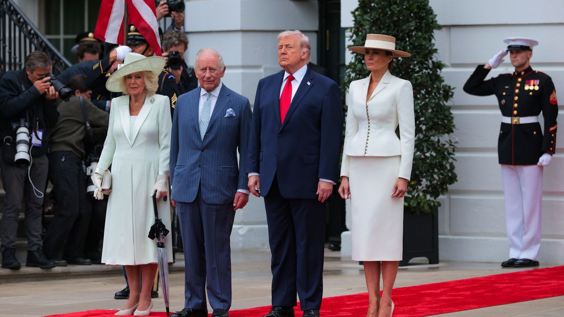 Визит Карла III в Вашингтон