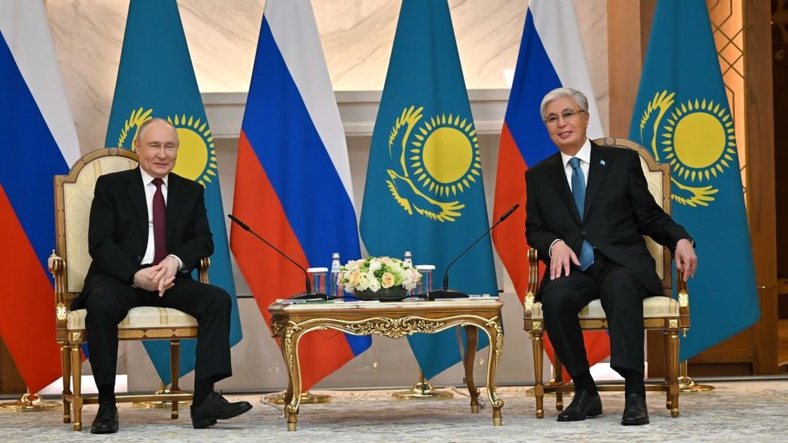 Қасым-Жомарт Тоқаев және Владимир Путин