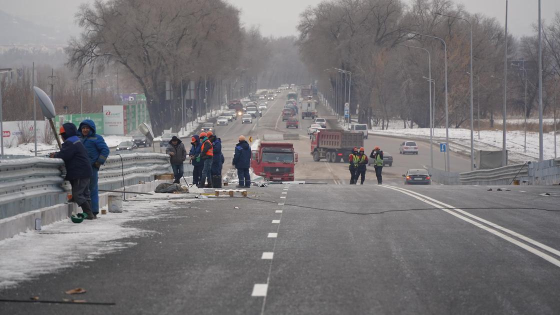 дорога в Алматы