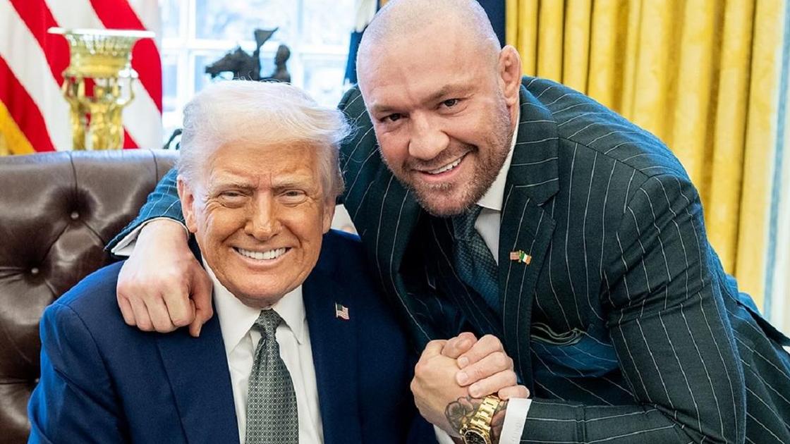 Дональд Трамп и Конор Макгрегор