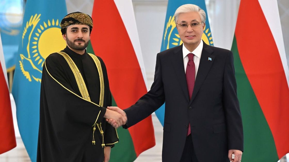 Касым-Жомарт Токаев и Зиязин бен Хайсам Аль Саид