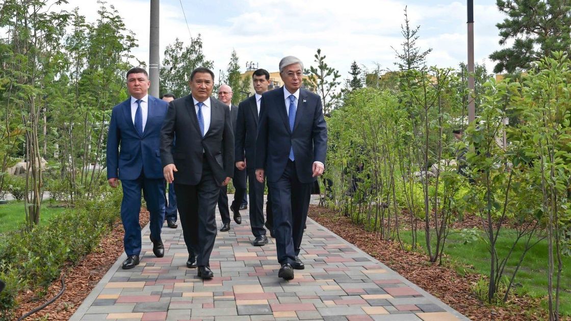 Касым-Жомарт Токаев в Щучинске
