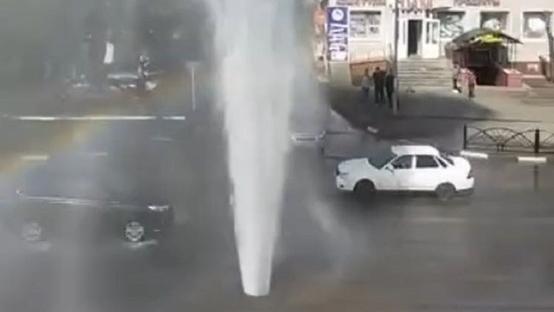Фонтан в Костанае