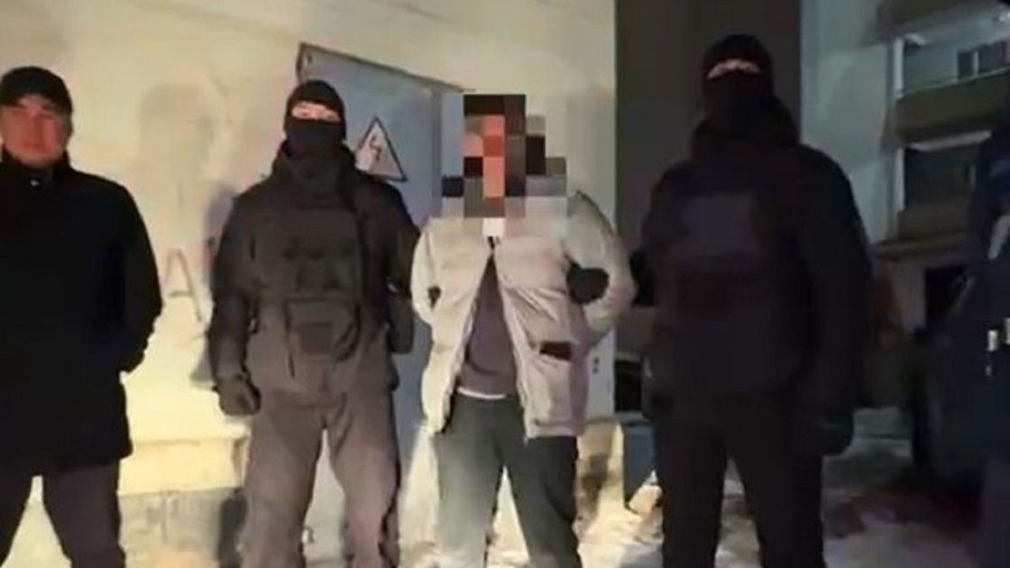 Задержанный в Актау