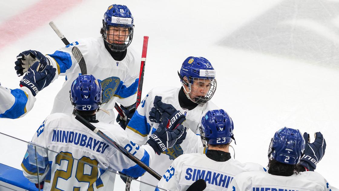 Юношеская сборная Казахстана по хоккею на ЧМ-2025