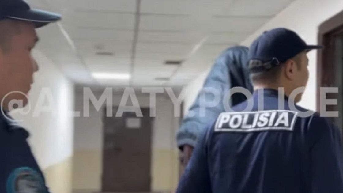 Арест водителя в Алматы
