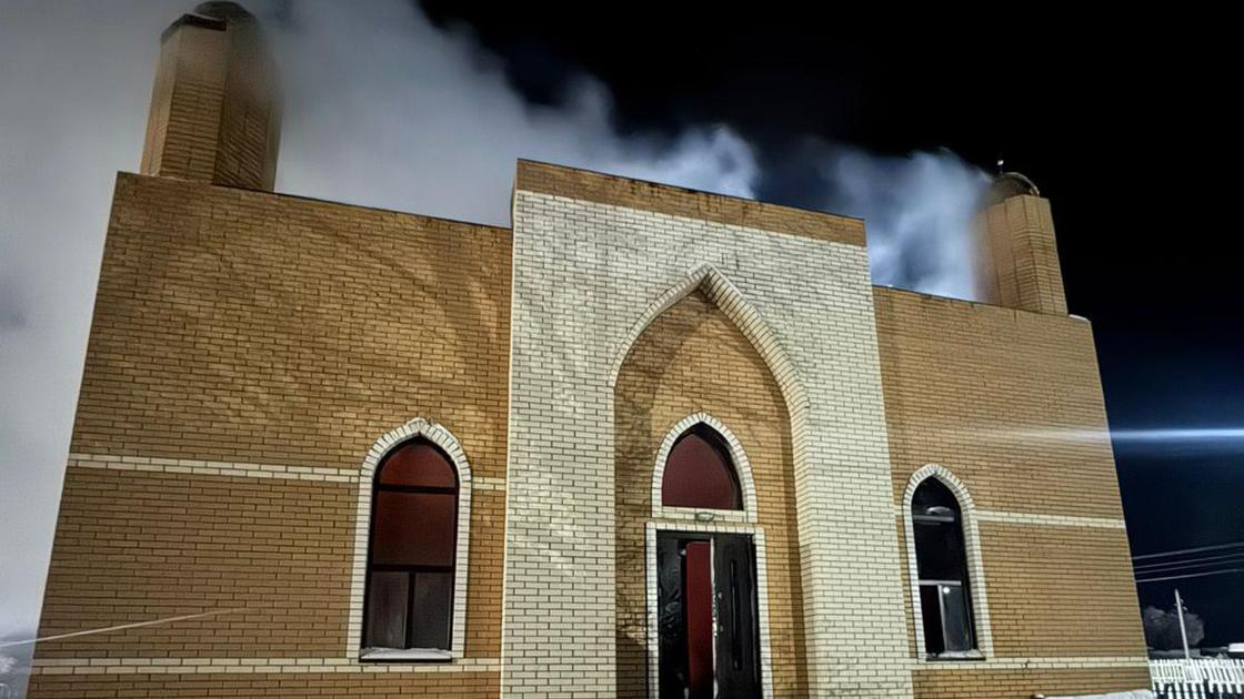 Сгоревшая мечеть