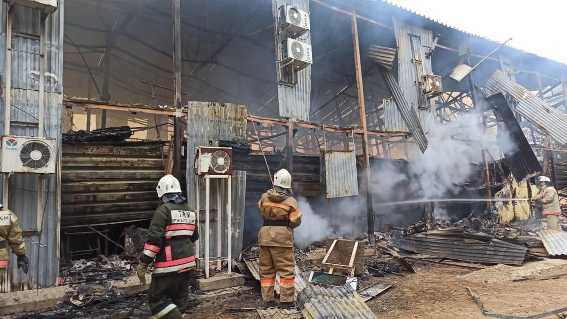 Пожар в общежитии в Мангистау