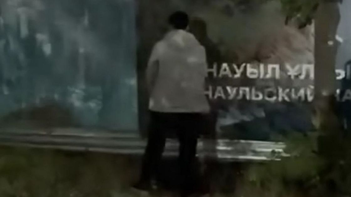 Мужчина справляет нужду