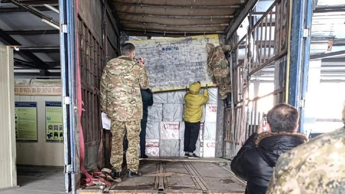 Задержанный на границе груз