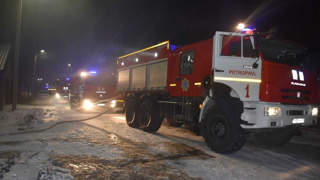 Пожар в СКО