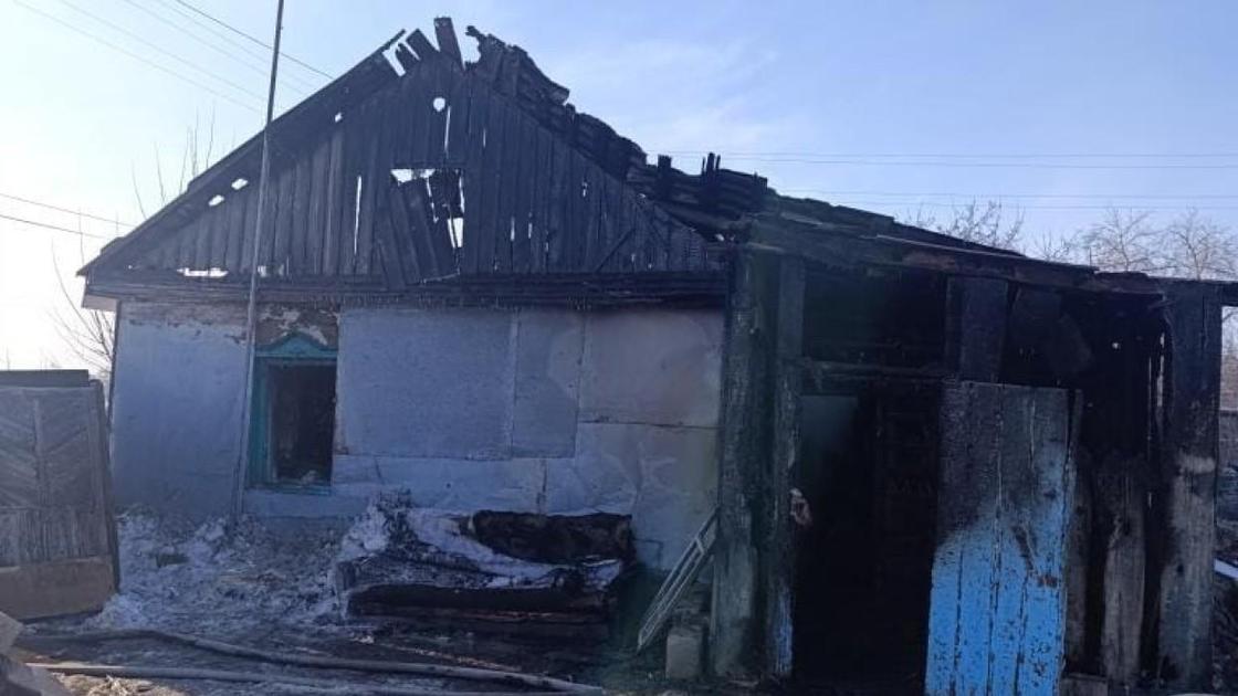 Взрыв произошел в частном доме в Павлодарской области