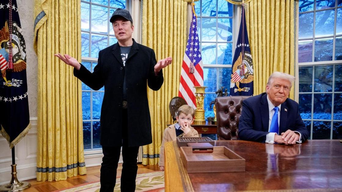 Дональд Трамп и Илон Маск